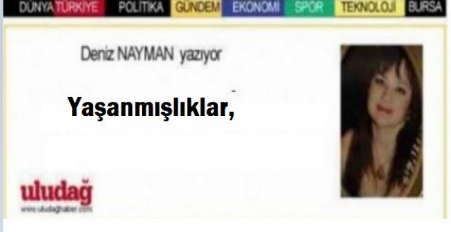 Yaşanmışlıklar,